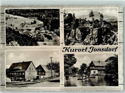 Kurort Jonsdorf Aussichtsfelsen Gondelteich