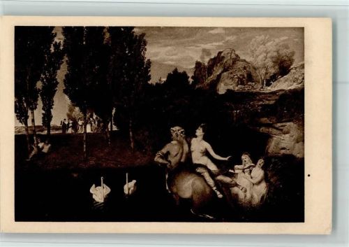 Gefilde der Seligen - Nationalgalerie München Nr. 516 AK