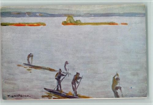 1910 - 1920 sign. Lantoine Belgisch-Kongo AK