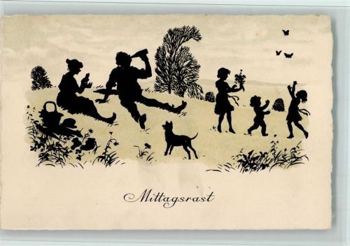 Verlag Dondorf Nr. 1518 - Picknick mit der Familie AK