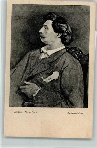 Amseln Feuerbach - Selbstbildnis