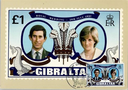 Royal Wedding 1981 - Gibraltar Post Office