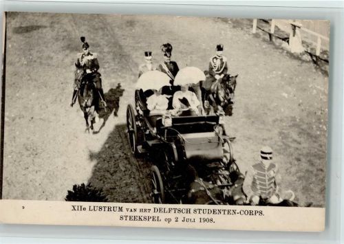 XII Lustrum - Königin Juliana - van het Delftsch Studenten Corps , Steekspel 1908