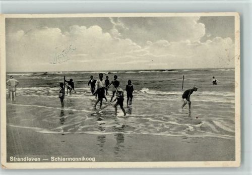 Strandleben - Kinder spielen, I AK