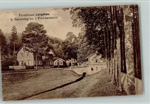 Geroldsgrün Forsthaus Langenau