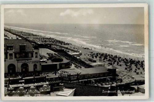 Zandvoort Südstrand Strandcafe Umkleidekabinen