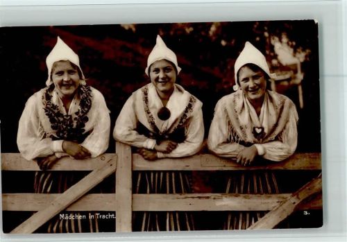Mädchen in Tracht - Trinks Bildkarte Reihe 427 Nr. 3 AK Eliassons Nr. 2189 - AK Sehr gute Erhaltung