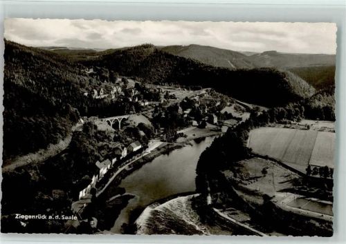 Ziegenrück Panoramaansicht Saale