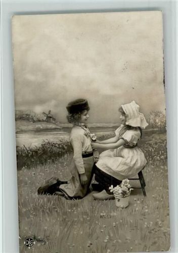 1907 Fotoverlag DLG Serie 199-2 - Kinderpoesie - gute Erhaltung AK
