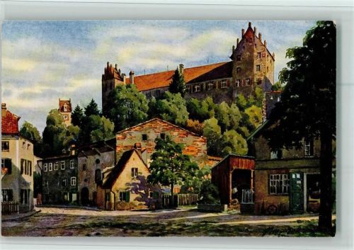Füssen sign V. Marschall - Bodenseeverlag Nr. 789 AK Gute Erhaltung