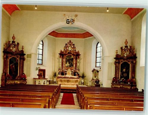 Fischbach Kath. Pfarrkirche St. Bartholomäus Innenansicht