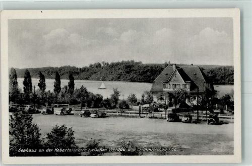 Werdau Seehaus an der Kobertalsperre Auto