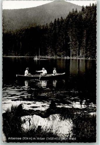 Bodenmais Arbersee Bootsfahrt Arber