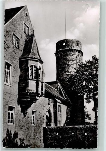 97900 W6987 Külsheim , Baden - Schloßeingang Burgfried
