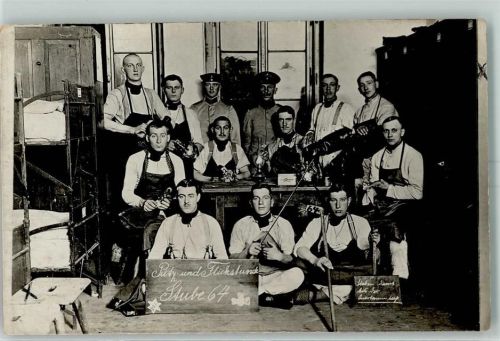 1913 Putz- und Flickstunde Stube 64 WK I