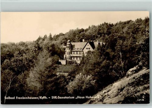 Bad Frankenhausen Sanatorium Haus Hoheneck