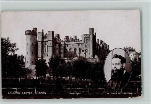 1912 Schloß - Arundel Castle , the duke of Norfolk