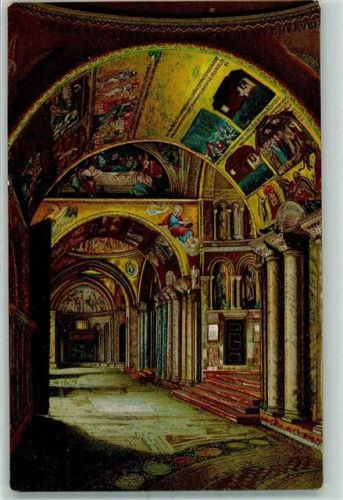 Venezia Basilica di S. Marco allgemeine Ansicht des Atrium