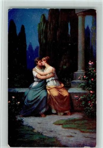 1916 Römische Liebe AK Gemälde von Matthauser