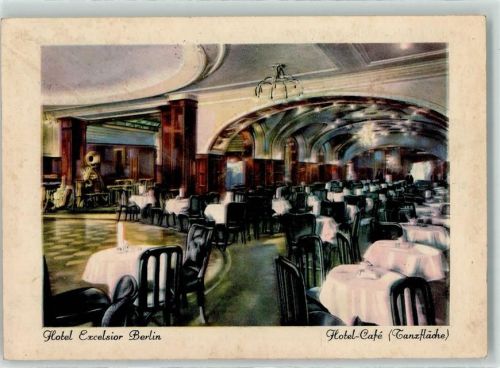 Kreuzberg WK II Hotel Excelsior Hotel-Cafe Tanzfläche