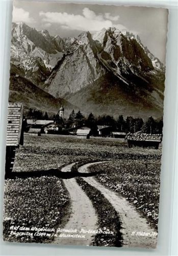 Garmisch-Partenkirchen Wanderweg Zugspitze Waxenstein