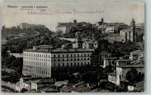 Perugia Universita e panorama