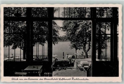 Zechlinerhütte Terrasse Strandhotel Bes Bild