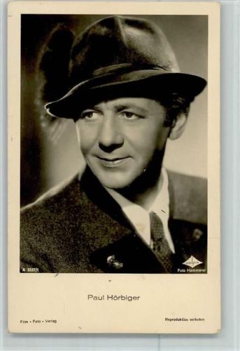 Paul Hörbiger - Filmfoto A 3337-1 AK