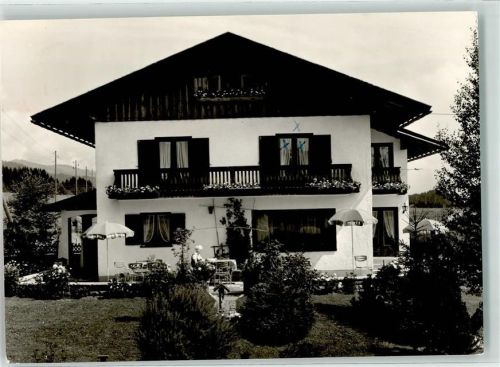 87538 W8975 Bolsterlang Gebrauchsspuren Pension Haus Andreas Garten