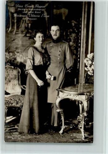 Nr. 4128 Liersch- Prinz Ernst August und Viktoria Luise, gute Erhaltung