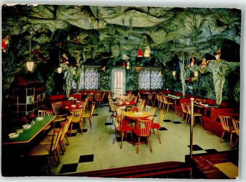 Eggenrot Gasthaus Blaue Grotte Gaststube Kachelofen