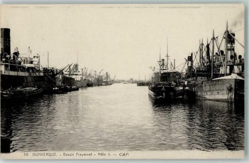 Dunkerque Bassin Freyeinet , Mole II - Hafen AK