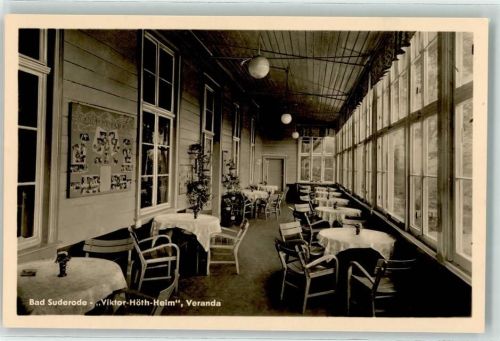 Bad Suderode Viktor-Höth-Heim Veranda