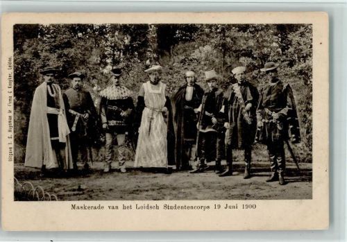 Leiden Maskerade 1900 - Leidsch Studentencorps