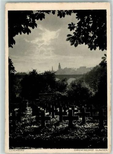Luxembourg Ehrenfriedhof Clausen LU 06