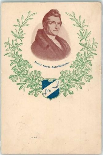 Erinnerung AK Gabelsberger 1913 Gebrauchsspuren