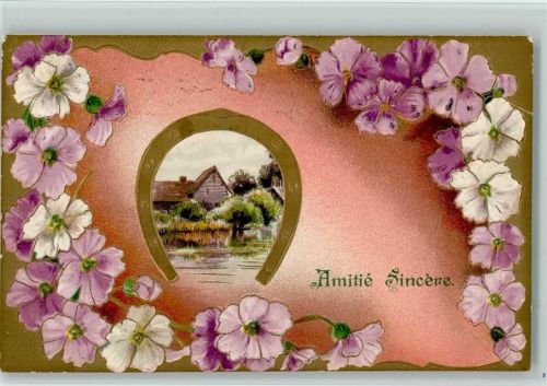 Amitie Sincere - Neujahr AK