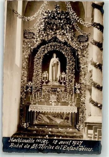 Soultz-Haut-Rhin Autel de St. Therese de l`Enfant Jesus Ort lt. Fotograf