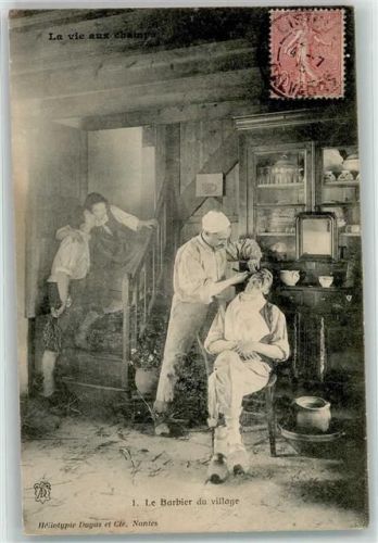 1905 Le Barbier du village AK
