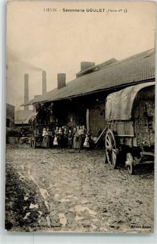 62800 Lievin 1917 - Savonnerie Goulet