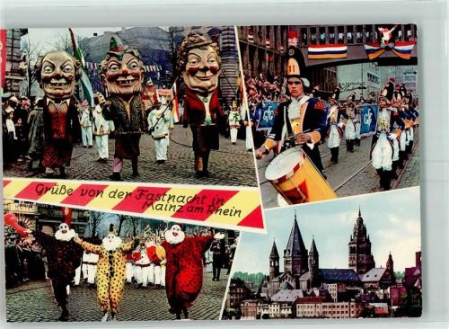 Mainz 1961 Fasnacht Narren Umzug