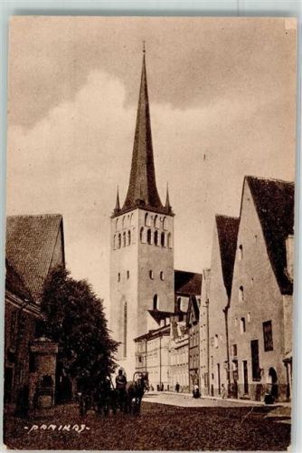 Tallinn Reval Gebrauchsspuren St. Olaikirche