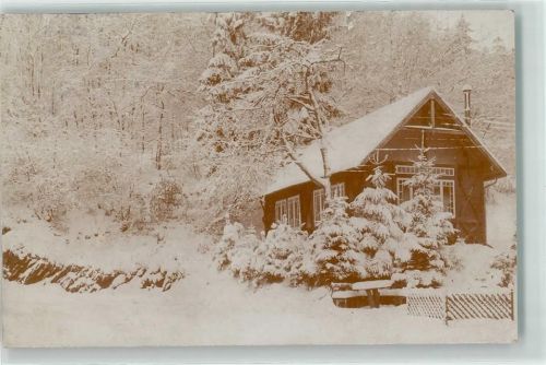 Kronstadt 1914 Waldhütte Winter Cata Katzendorf