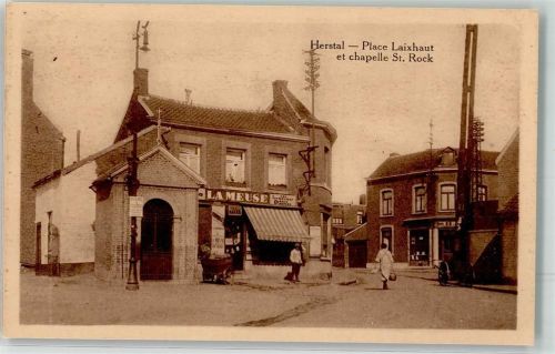 Herstal Place Laixhaut et chapelle St. Rock