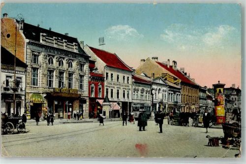 Kassa Hauptstraße Litfaßsäule Kino Korzo Mozgo