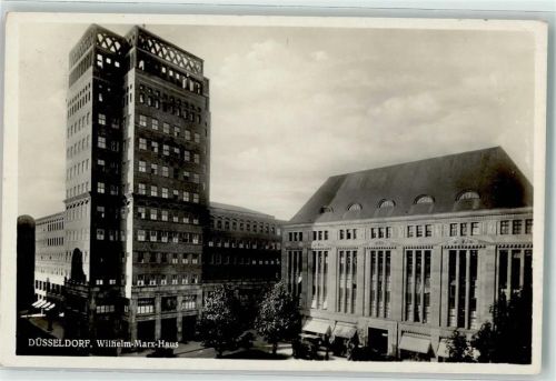 Düsseldorf Wilhelm Marx Haus K. W. D. Nr 50
