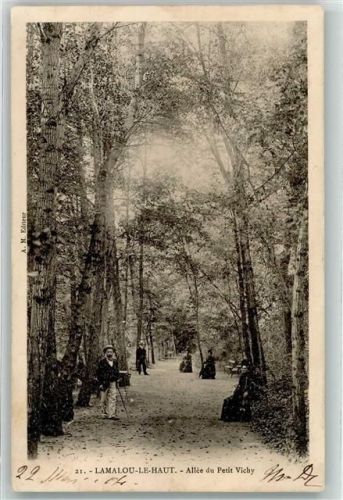 Lamalou-les-Bains 1903 Allee du Petit Vichy Fotoapparat Fotograf