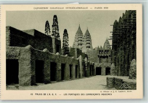 Paris Exposition Coloniale 1931 -Nr. 61 Verlag Braun , sehr gute Erhaltung AK
