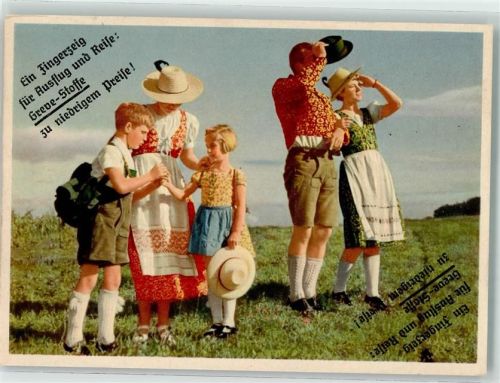 Hinaus ins Freie Dirndl Greve Stoffe