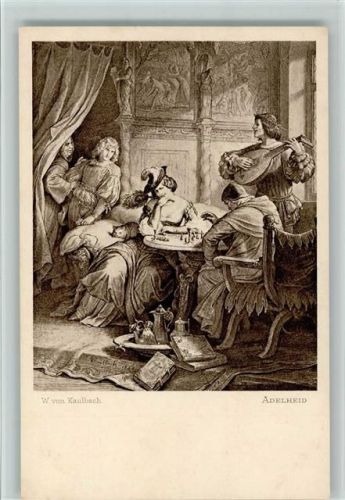 Wilhelm v. Kaulbach - Ackermann Serie 100 Nr. 1281 - Goethe Galerie, gute Erhaltung